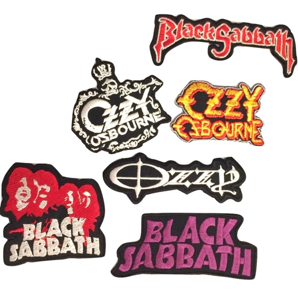 Ozzy Osbourne Embroidered PATCH//BADGE